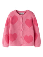 NAME IT Lianax Long Sleeve Knit Card in Flowering Ginger front view