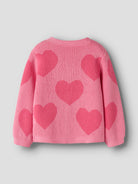 NAME IT Lianax Long Sleeve Knit Card in Flowering Ginger back view