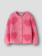 NAME IT Lianax Long Sleeve Knit Card in Flowering Ginger angled view
