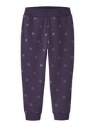 NAME IT Ovidia Trousers Sweatshirt BF in Navy Cosmos angled view