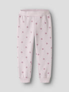 NAME IT Ovidia Trousers Sweatshirt BF in Light Lilac angled view