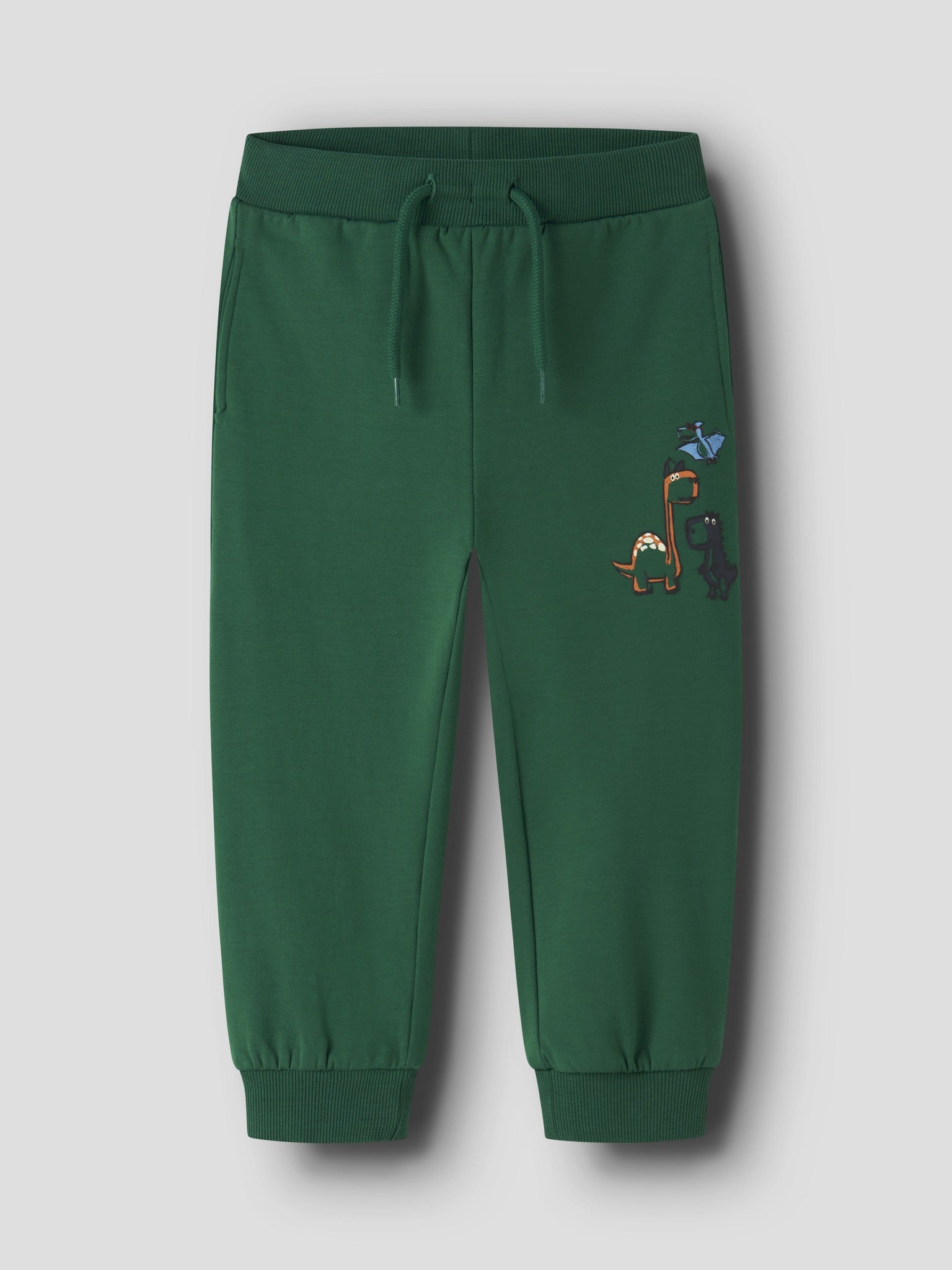 NAME IT Leon Sweat Pants in Evergreen angled view