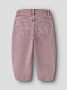 NAME IT Bella BARREL Denim Jeans in Wild Ginger back view