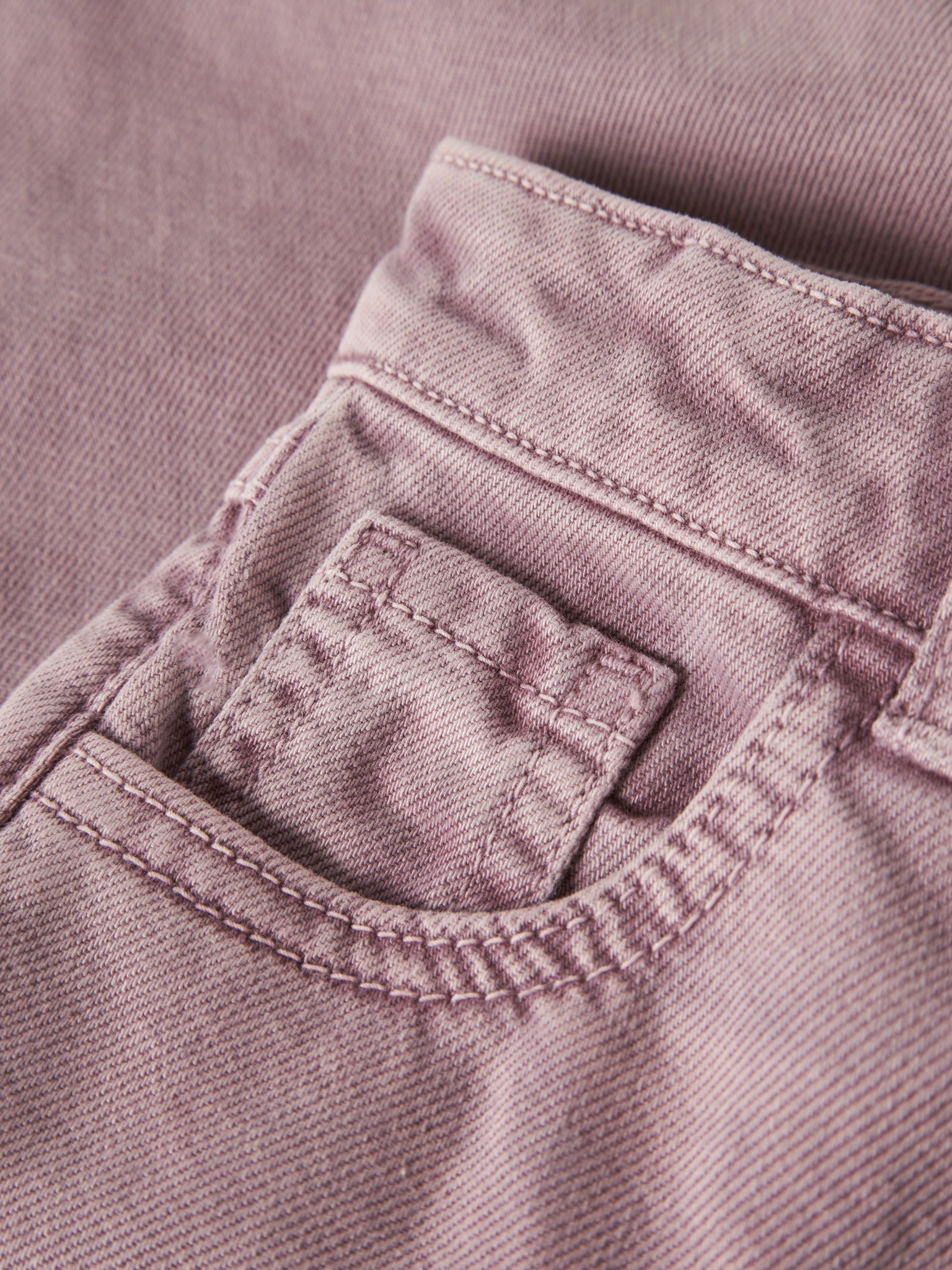 NAME IT Bella BARREL Denim Jeans in Wild Ginger pocket detail