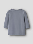 NAME IT Nollo Long Sleeve Top in Tradewinds back view