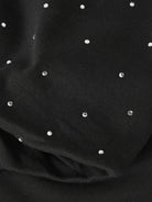 NAME IT Noluvi Long Sleeve Sweatshirt in Black studded fabric detail