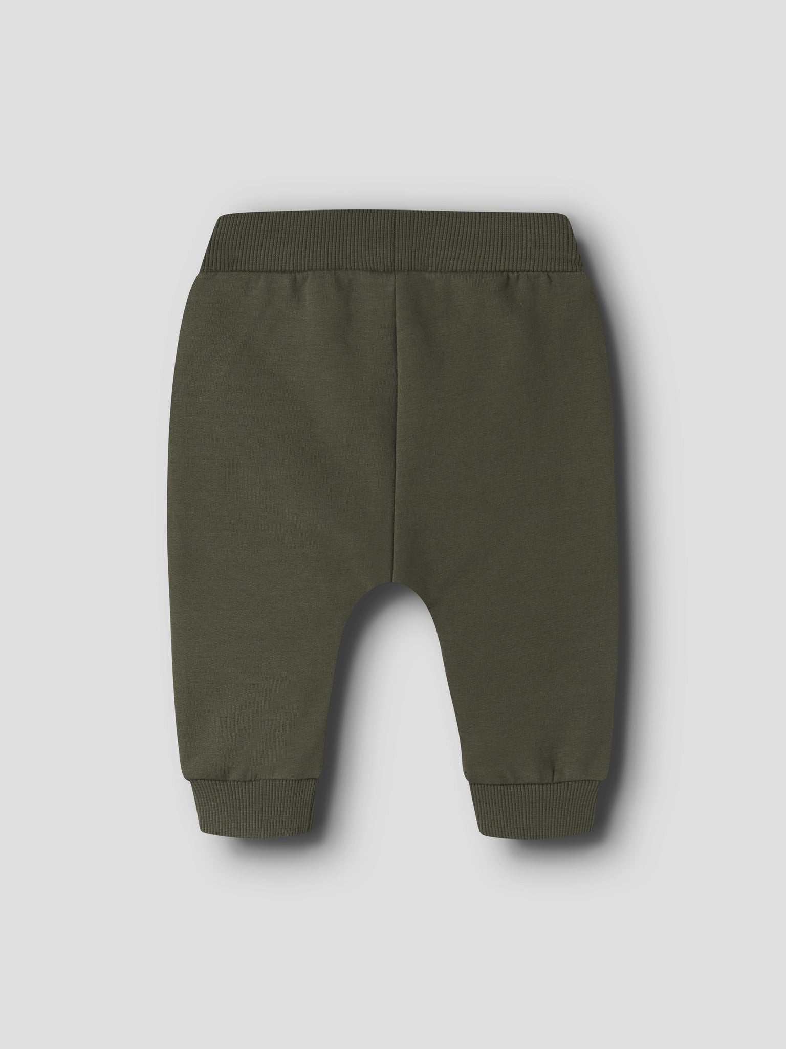 NAME IT Neil Sweat Pants in Olive Night back view