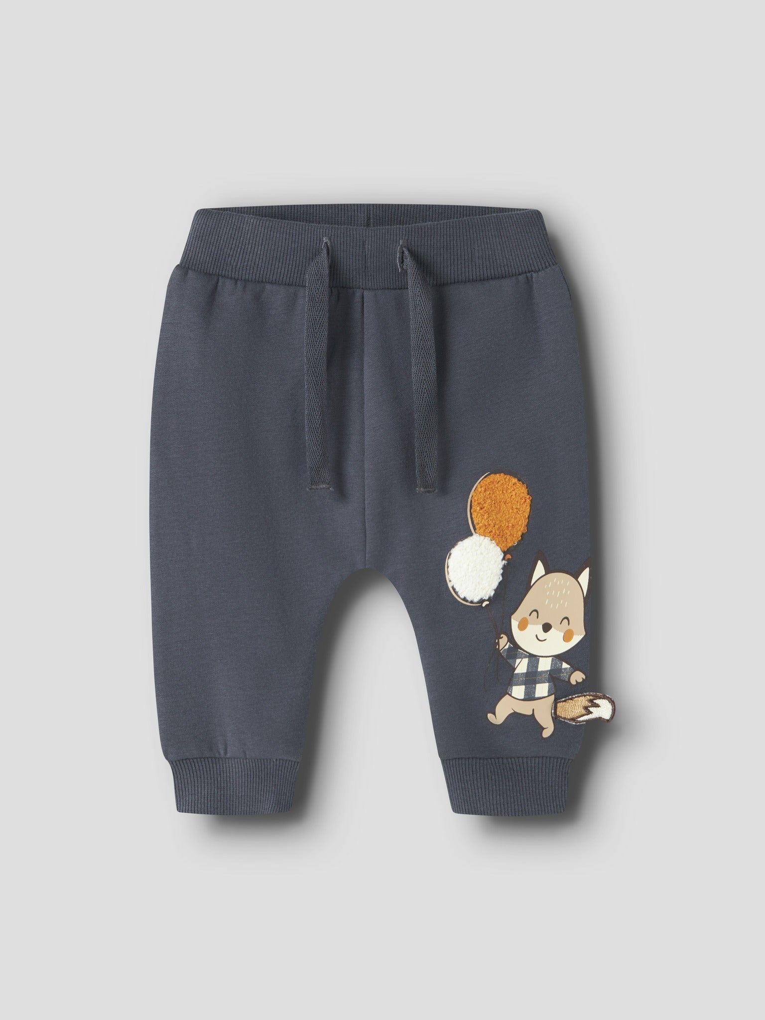 NAME IT Neil Sweat Pants in Ombre Blue angled view
