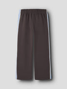 NAME IT Nakuk WIDE Sweat Pants in Chocolate Plum back view
