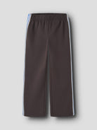 NAME IT Nakuk WIDE Sweat Pants in Chocolate Plum angled view