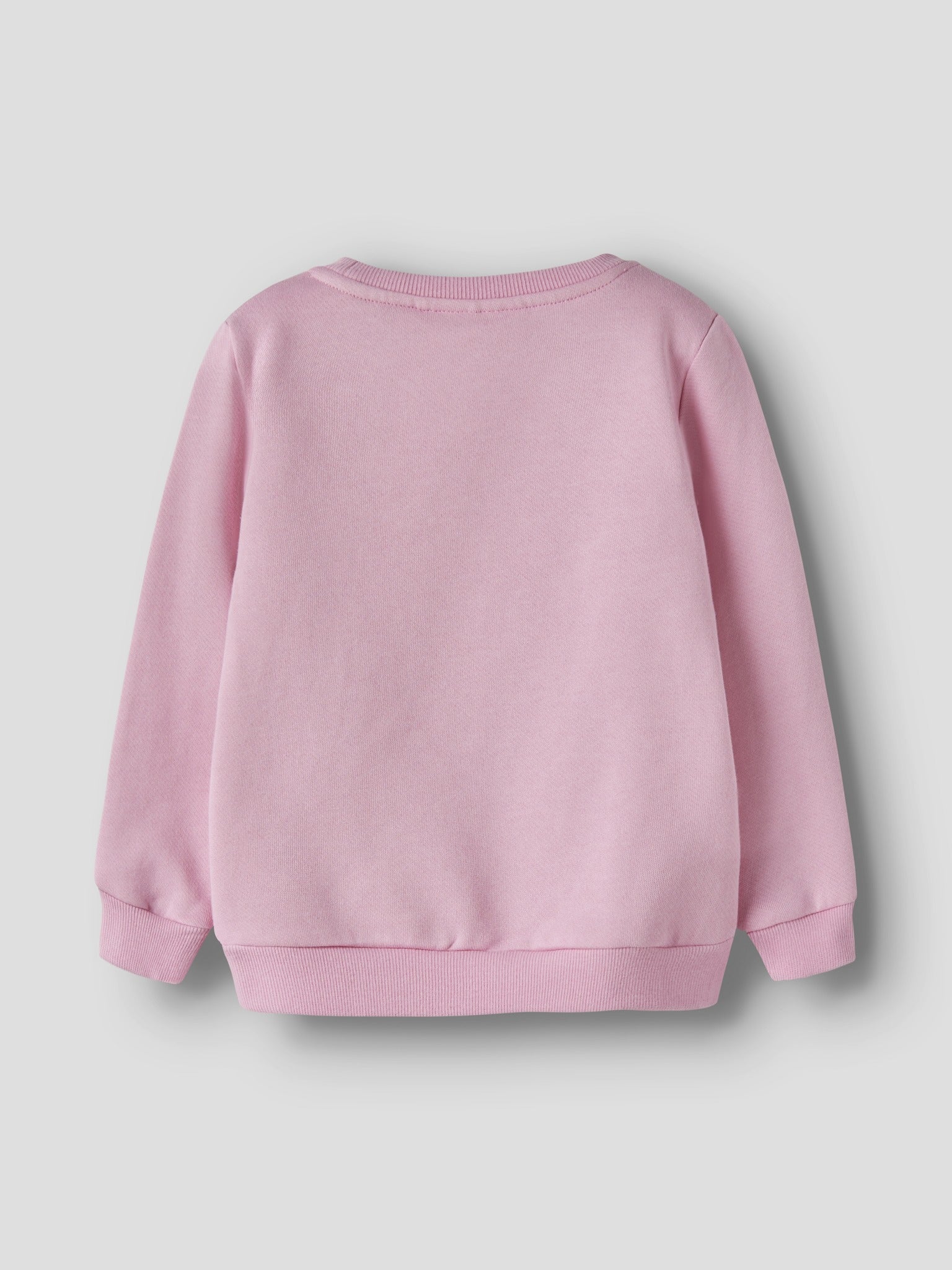 NAME IT Neome Long Sleeve Sweatshirt in Begonia Pink back view