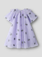 NAME IT Olin Tulle Dress in Heirloom Lilac back view