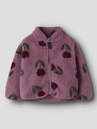 NAME IT Onelda Teddy Card in Lilas angled view