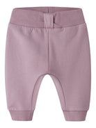 NAME IT Olise Sweat Pants in Lilas front view