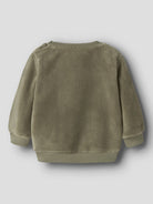 NAME IT Oliwer Long Sleeve TEDDY in Mermaid back view