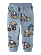 NAME IT Kark Sweatpants in Ashley Blue front view