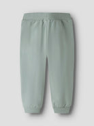 NAME IT Kark Sweatpants in Green Milieu back view
