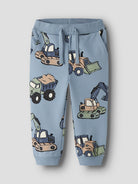 NAME IT Kark Sweatpants in Ashley Blue angled view