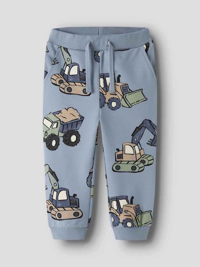 NAME IT Kark Sweatpants in Ashley Blue angled view