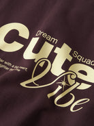 NAME IT Roloui Long Sleeve Rlx Sh Sweatshirt Wh in Catawba Grape graphic print detail