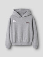 NAME IT Roloui Long Sleeve Rlx Sh Sweatshirt Wh in Grey Melange back view