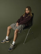 NAME IT Roloui Long Sleeve Rlx Sh Sweatshirt Wh in Catawba Grape product detail