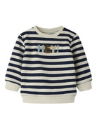 NAME IT Rafan Baby Boys' Sweatshirts in Navy Blazer front view
