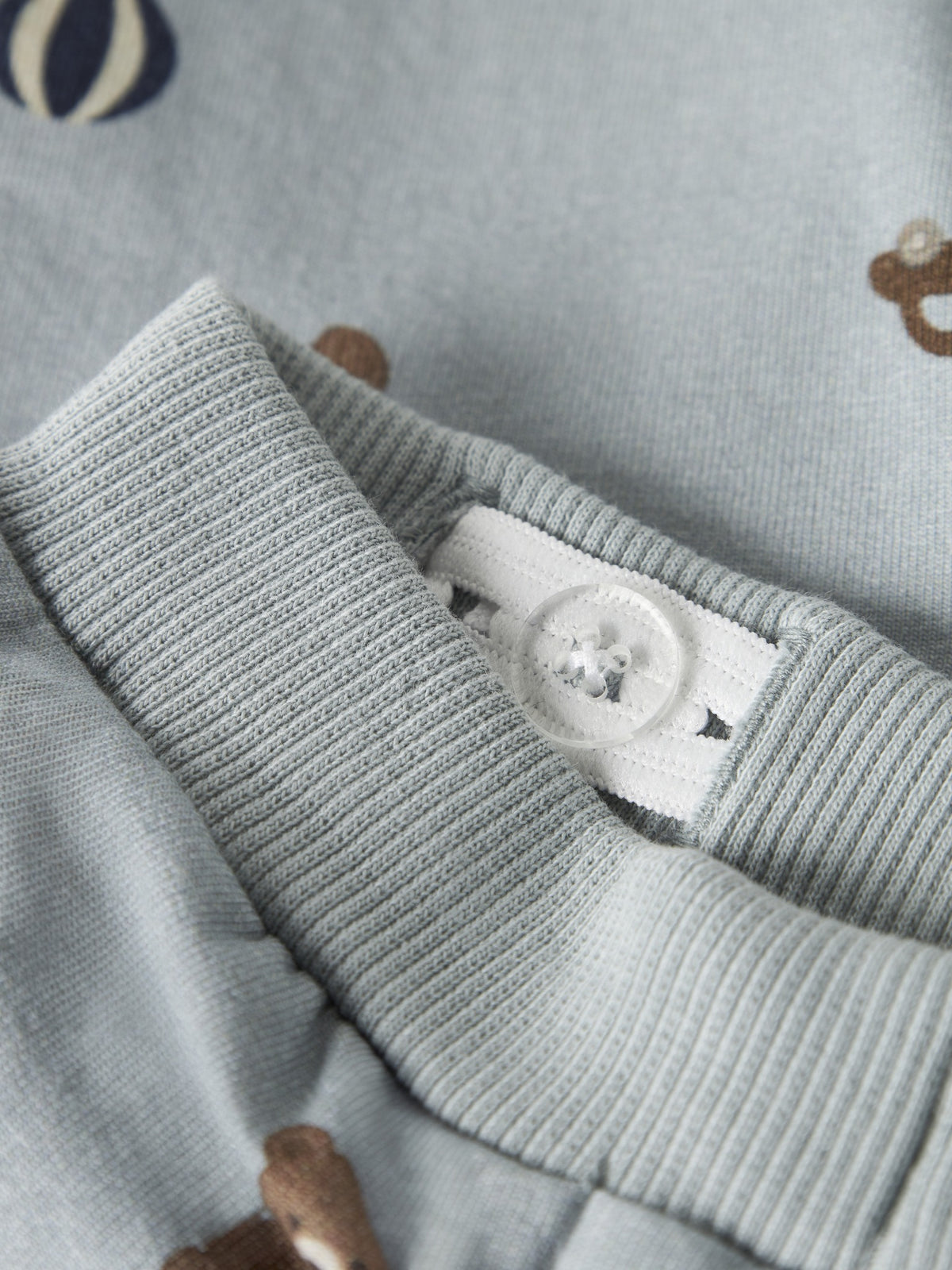 NAME IT Ragner Brushed Sweatpants in Abyss angled view