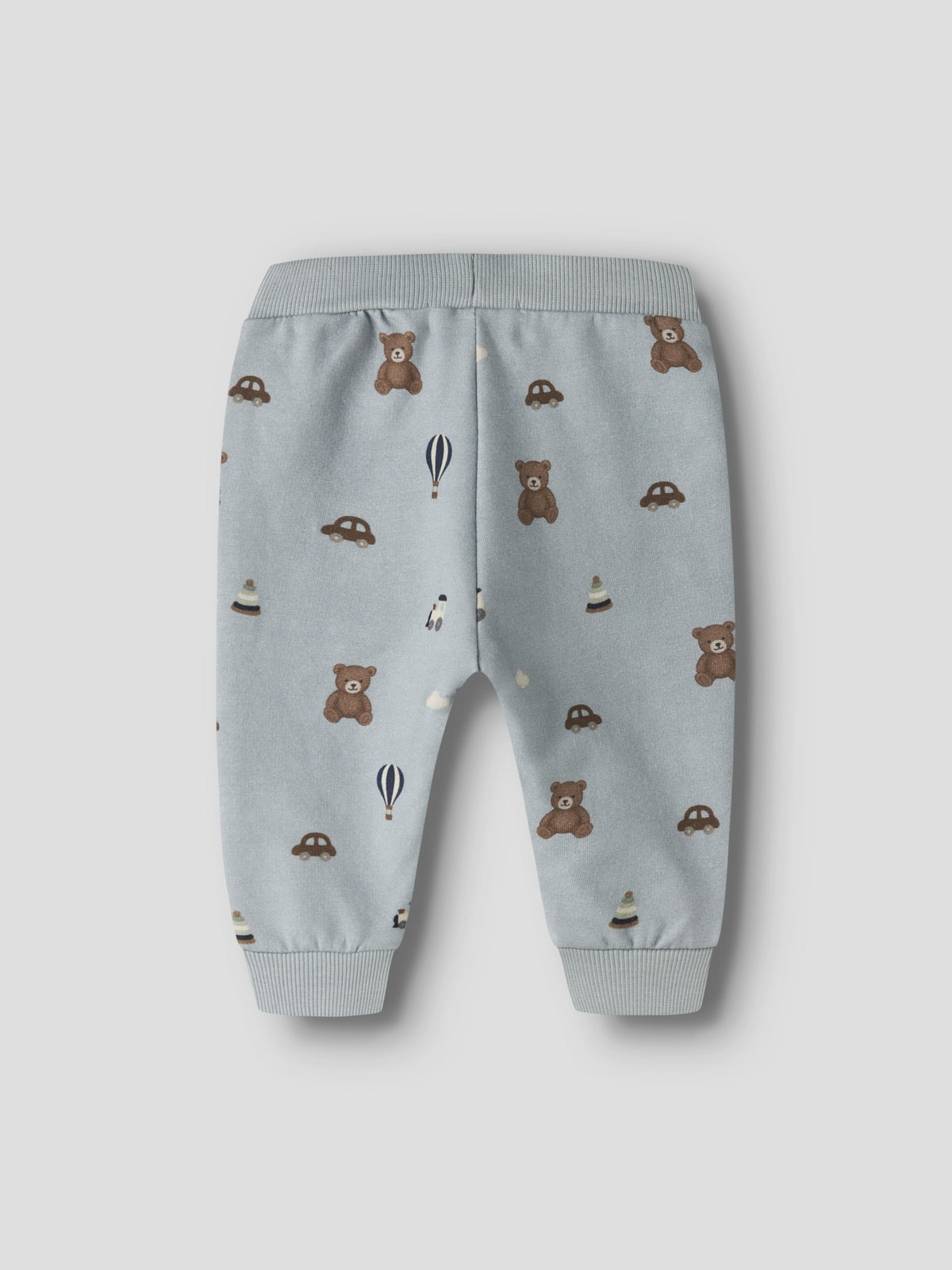 NAME IT Ragner Brushed Sweatpants in Abyss back view