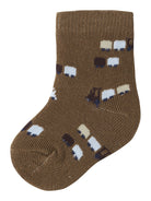 NAME IT Rotrain SOCK in Sepia front view