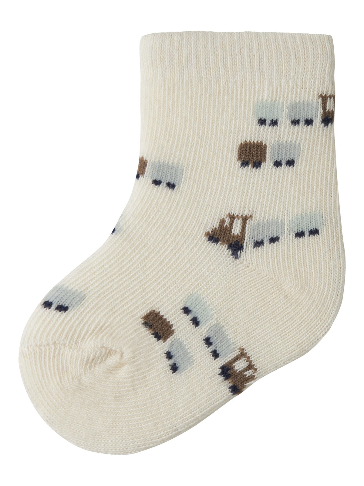 NAME IT Rotrain SOCK in Birch front view