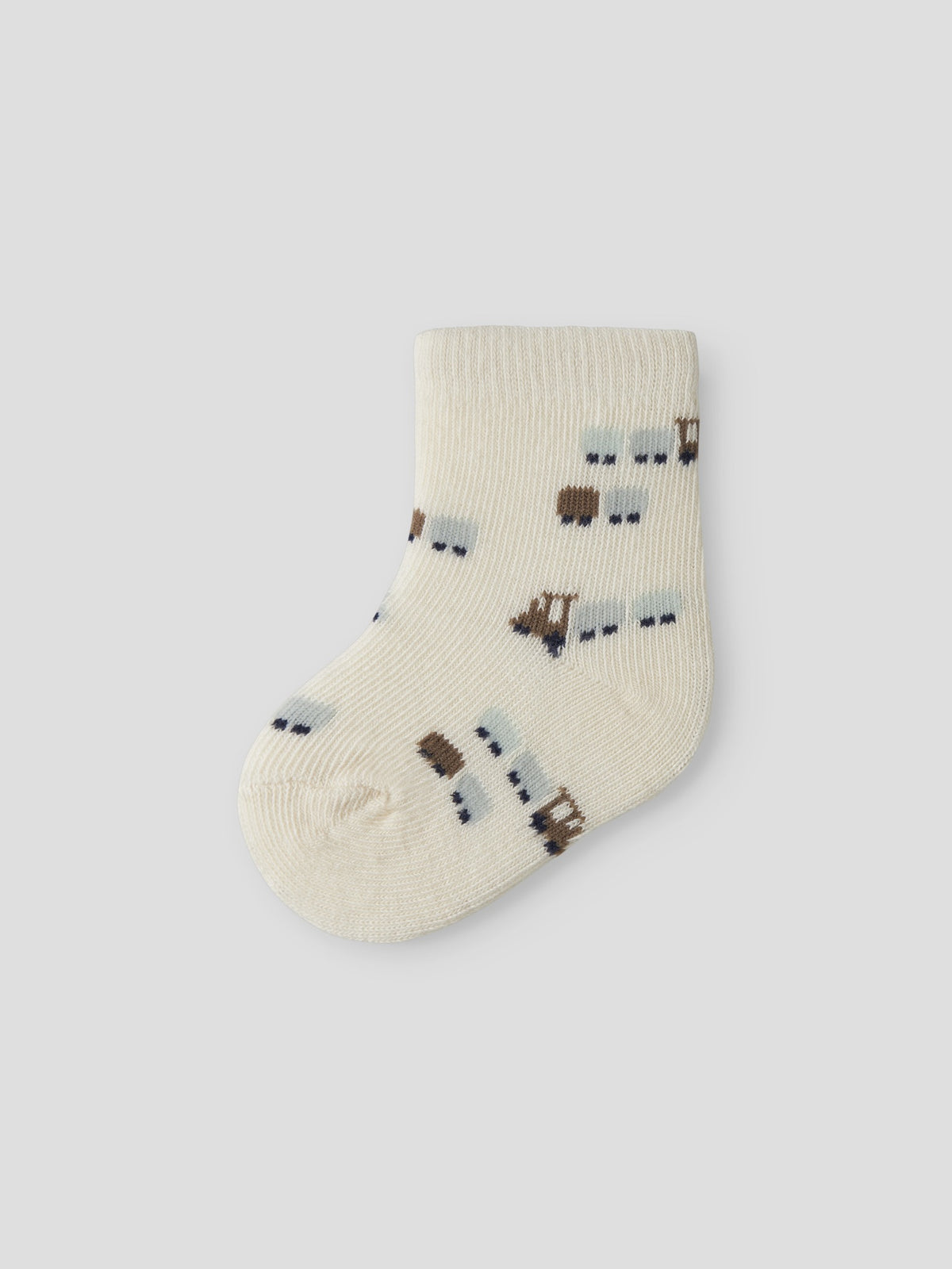NAME IT Rotrain SOCK in Birch angled view