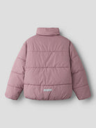 NAME IT Forty Puffer Jacket in Wistful Mauve back view