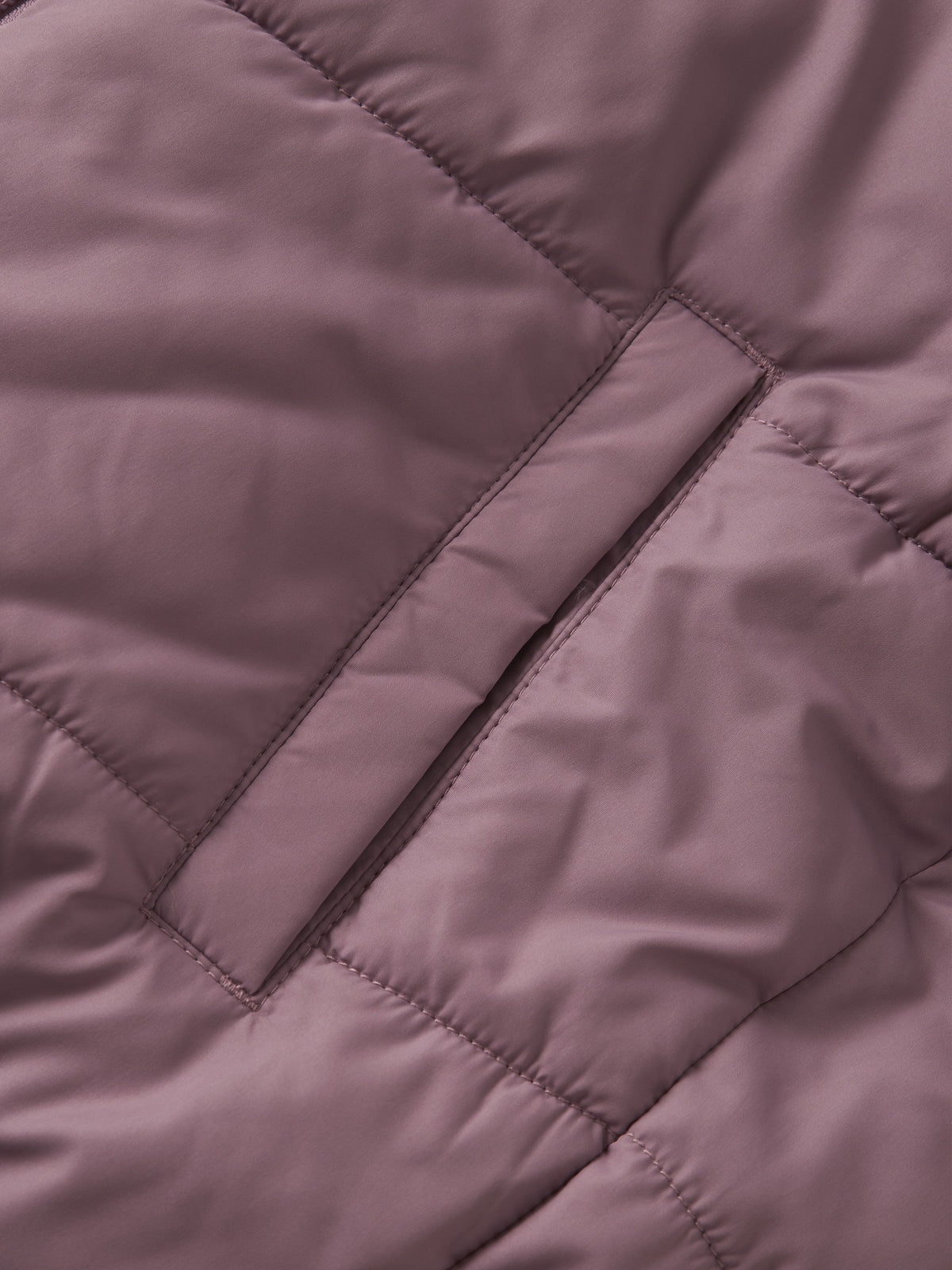 NAME IT Forty Puffer Jacket in Wistful Mauve pocket detail