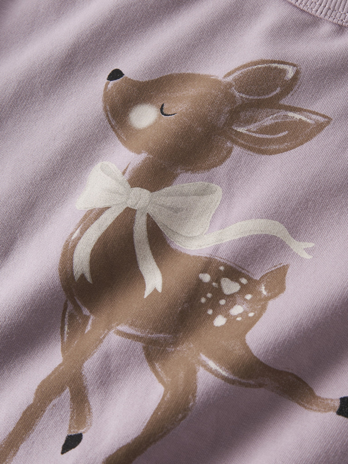 NAME IT Ryfie Girls' Sweatshirts in Mauve Shadows deer print