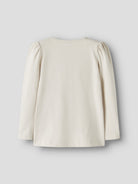 NAME IT Ryfi Long Sleeve Top in Birch back view