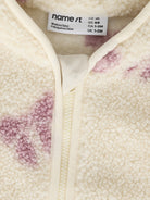NAME IT Olaja Teddy Jacket in Birch collar detail