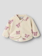 NAME IT Olaja Teddy Jacket in Birch angled view