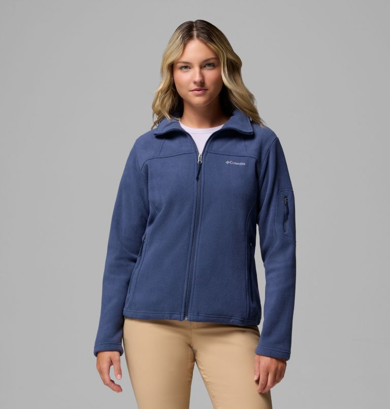 Ladies Womens Fast Trek™ Ii Jacket-Nocturnal-Closer View of the Front