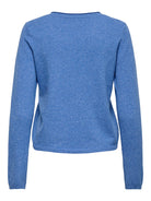 ONLY Loyal Long Sleeve V-neck Pullo Knit - Ultramarine Melange Ultramarine Melange alternate view