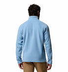 Columbia Fast Trek III half zip fleece in Rainy Day, back view