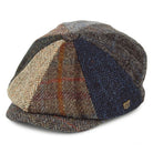 FAILSWORTH Lewis 8 Piece Multi Colour Tweed Cap Multi Colour front view