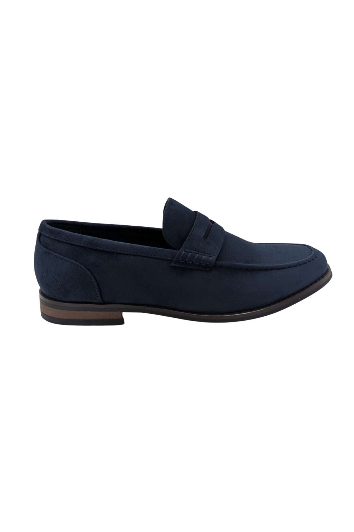 Men's Antwerp Presely Blue Loafer-Side View