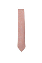 Paisley Tie - Peach - Front View