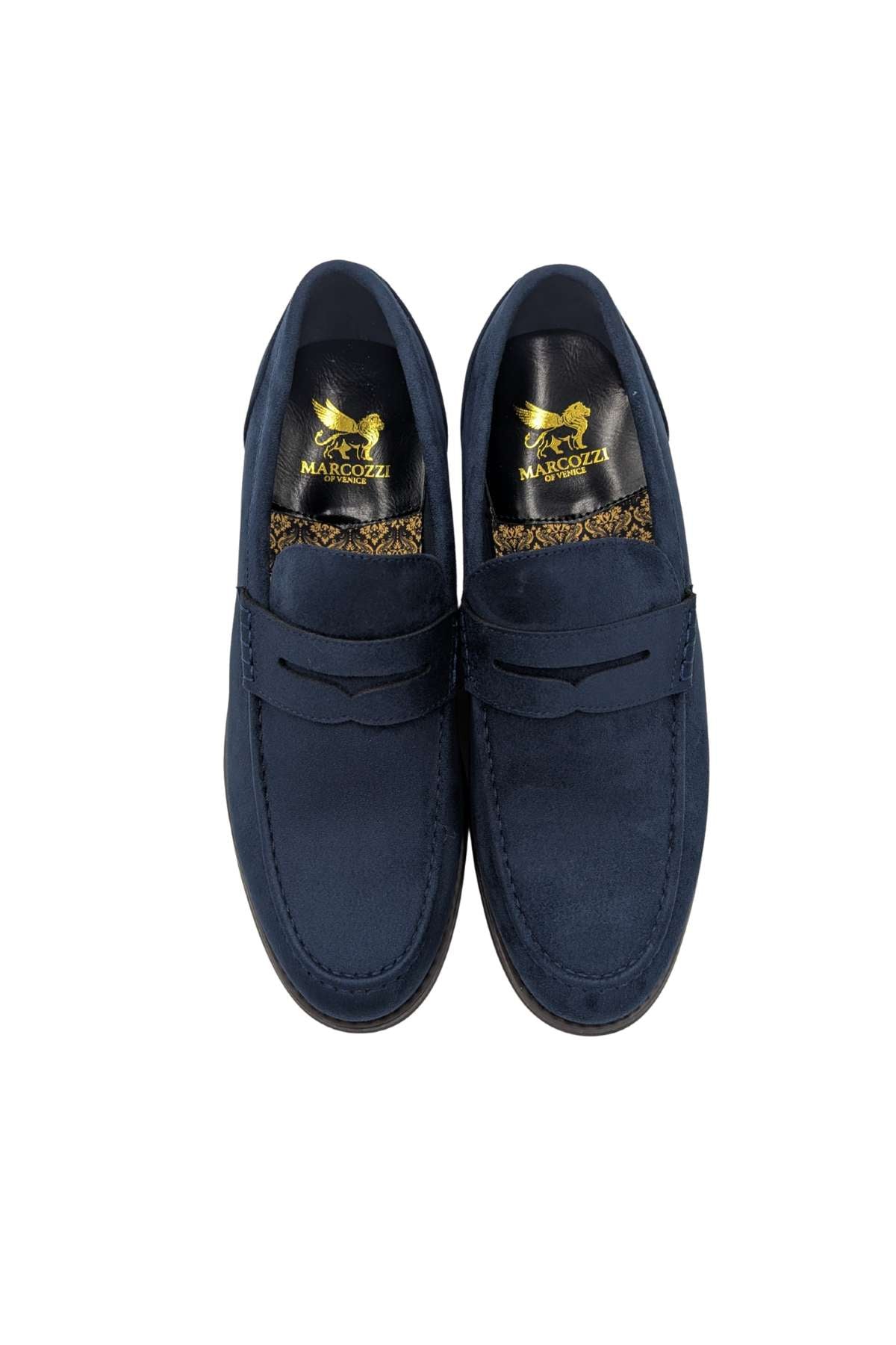 Marcozzi Antwerp Presely Blue Loafer Presely Blue detail view
