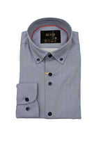 6TH SENSE 6th Sense Blue Pattern Shirt Navy front view
