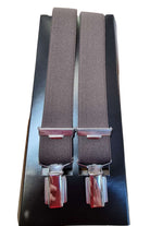 Zazzi Zazzi Mens Braces- Suspenders NAVY back view