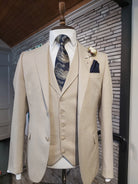 BENETTI George Stone Waistcoat Stone model front view