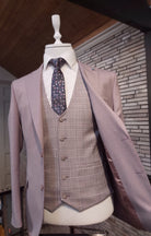 BENETTI Jeff Blush Waistcoat BLUSH front view