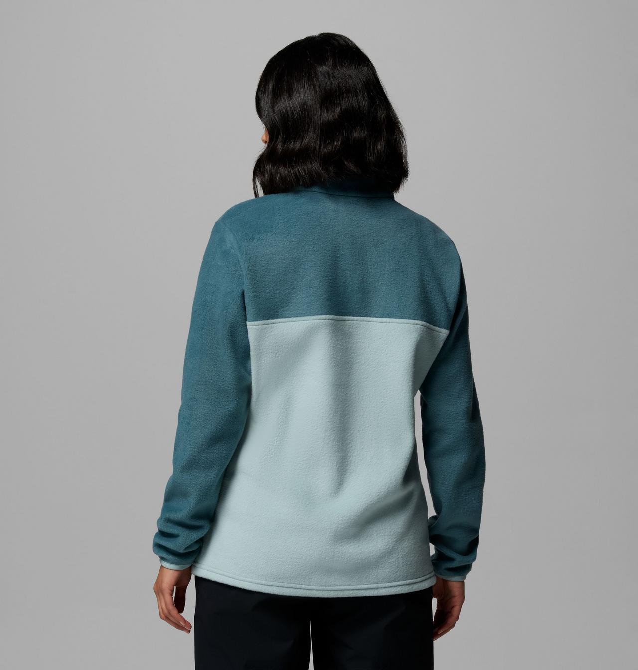 Womens Benton Springs™ 1/2 Snap Pull Over Ii-Crushed Blue-Back View